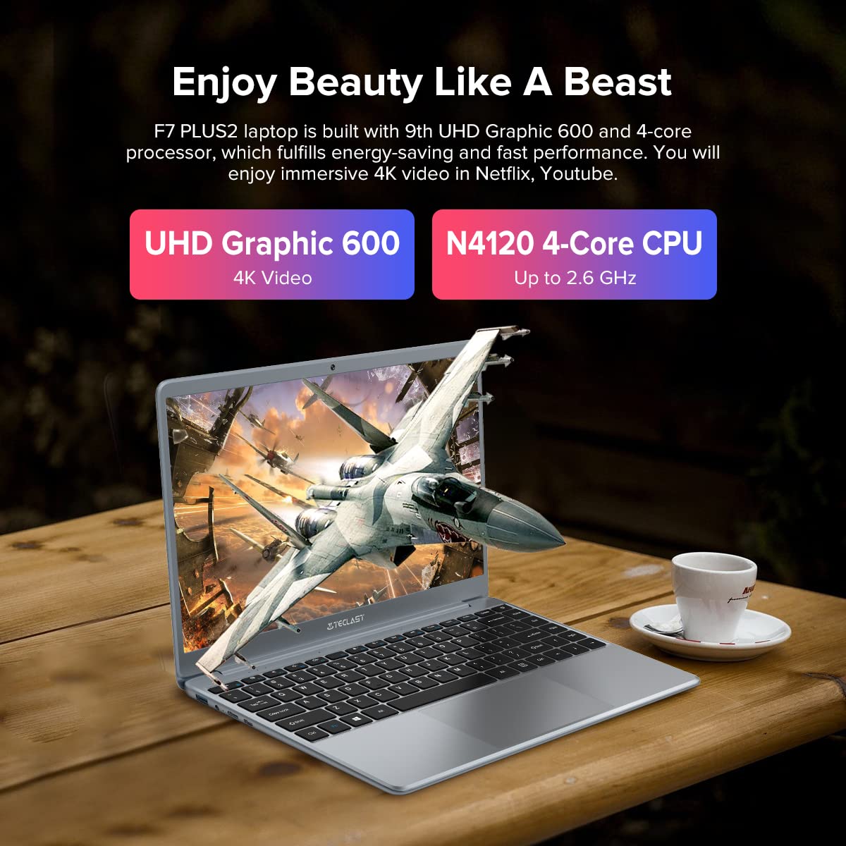 Amazon.com: TECLAST F7 Plus2 Laptop Computer 14 inch, 8GB RAM